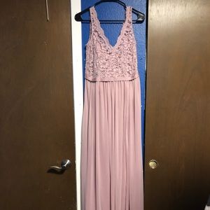 David’s Bridal Quartz Bridesmaid Dress